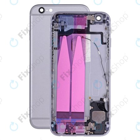 Apple iPhone 6S - Zadní Housing s Malými Díly (Space Gray)