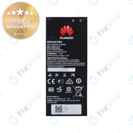 Huawei Y5II 4G CUN-L21, Y6, Y6 II Compact LYO-L21 - Baterie HB4342A1RBC 2200mAh - 24022156, 24021834 Genuine Service Pack