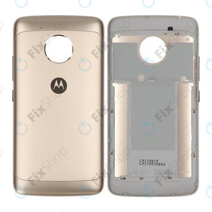 Motorola Moto G5 XT1676 - Bateriový Kryt (Zlatá) - 5S58C07427 Genuine Service Pack