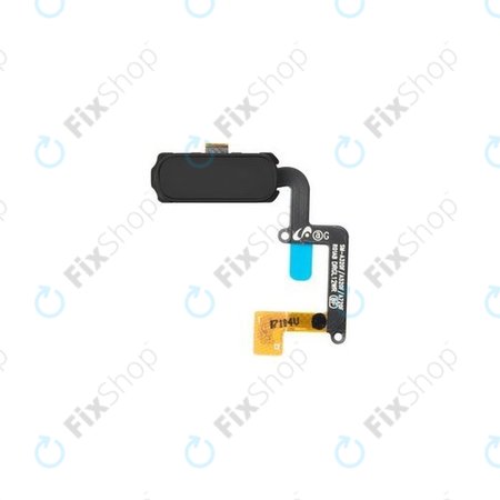 Samsung Galaxy A3 A320F (2017) - Tlačítko Domů + Flex Cable (Black Sky) - GH96-10773A Genuine Service Pack