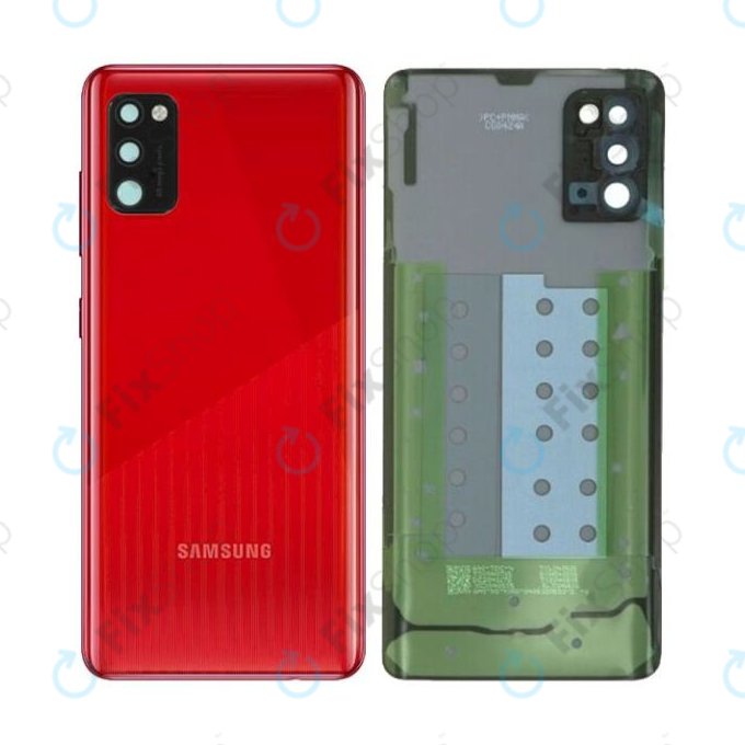 Samsung Galaxy A41 A415F - Bateriový Kryt (Prism Crush Red) - GH82-22585B Genuine Service Pack