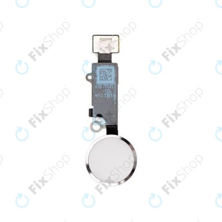 Apple iPhone 7 - Tlačítko Domů + Flex Kabel (Silver)