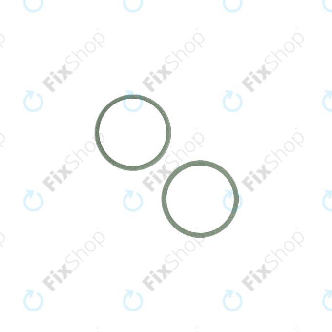 Apple iPhone 13, 13 Mini - Rám Sklíčka Zadní Kamery (Green) - 2ks