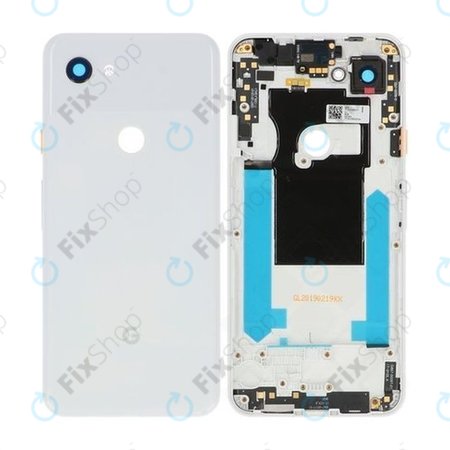 Google Pixel 3a - Bateriový kryt (Clearly White)