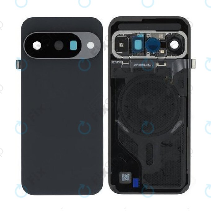 Kompletní kryt baterie pro Google Pixel 10, Obsidian