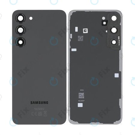 Samsung Galaxy S23 Plus S916B - Bateriový Kryt (Phantom Black) - GH82-30388A Genuine Service Pack