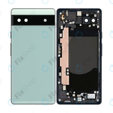 Google Pixel 6a GX7AS GB62Z - Zadní Housing (Sage)