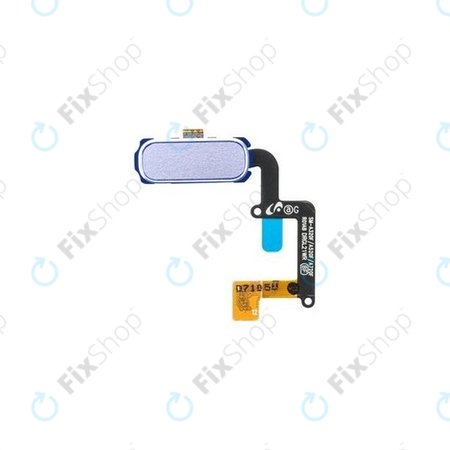 Samsung Galaxy A3 A320F (2017) - Tlačítko Domů + Flex Cable (Blue Mist) - GH96-10773C Genuine Service Pack