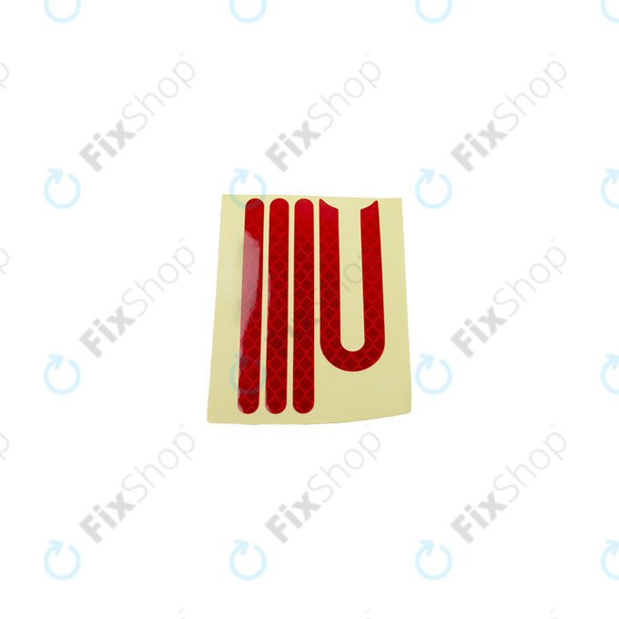 Xiaomi Mi Electric Scooter 1S, 2 M365, Essential, Pro, Pro 2 - Set Reflexních Proužků (Red)