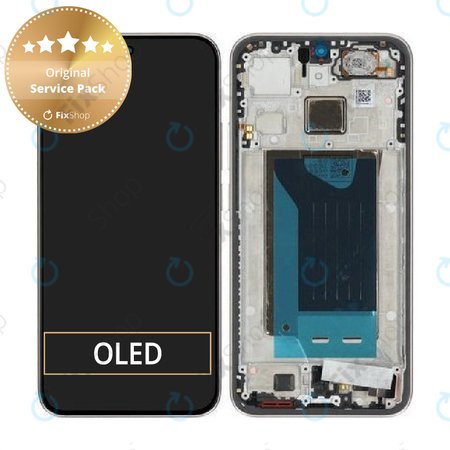 Displej pro Xiaomi 15T, Rose Gold, Dotykové sklo s rámem, 5600030O12A00, Genuine Service Pack