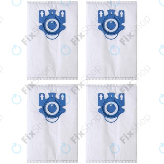 Sáček do vysavače, 4 ks pro Miele Classic C1, Complete C2, Complete C3, S2, S5, S8, S 400i - S 858