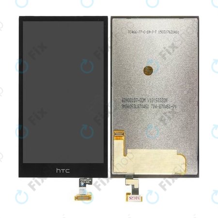 HTC Desire 510 - LCD Displej + Dotykové Sklo (Černá) - 62H00107-00M