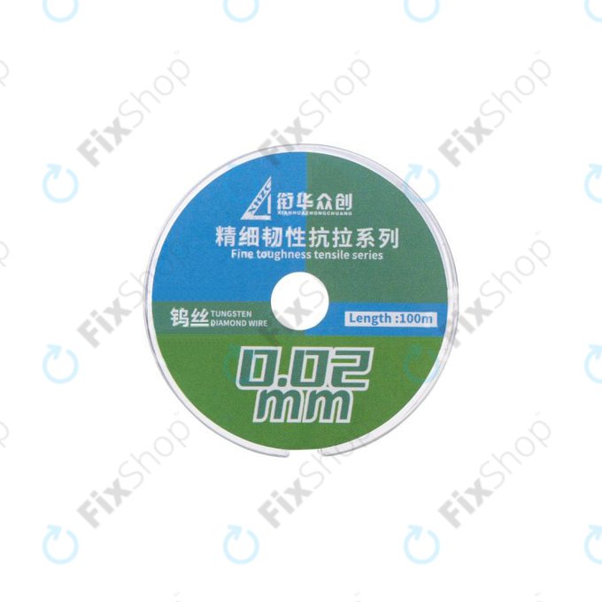 XHZC - Drát pro oddělování LCD displejů (0.02mm x 100m)