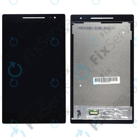 Asus ZenPad 8 Z380C, Z7380CX - LCD Displej + Dotykové Sklo + Rám (Černá)