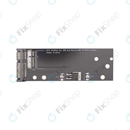 Apple MacBook Air 11" A1465, 13" A1466, Pro 13" A1425, 15" A1398 (Mid 2012, Late 2012) - Adaptér 2.5 SATA 3.0 SSD