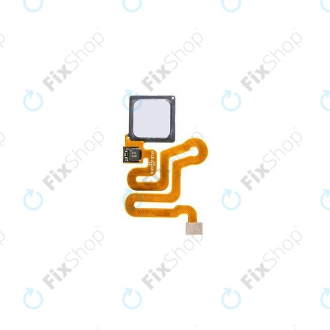 Huawei P9 - Senzor Otisku Prstu + Flex Kabel (Stříbrná)