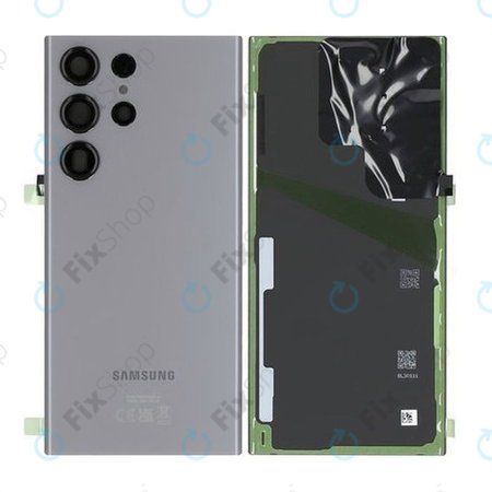 Samsung Galaxy S23 Ultra S918B - Bateriový Kryt (Graphite) - GH82-30400E Genuine Service Pack