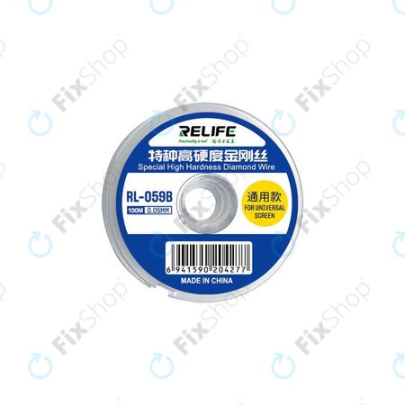 Relife RL-059B - Drát na Separování LCD Displejů (0.05MM x 100M)