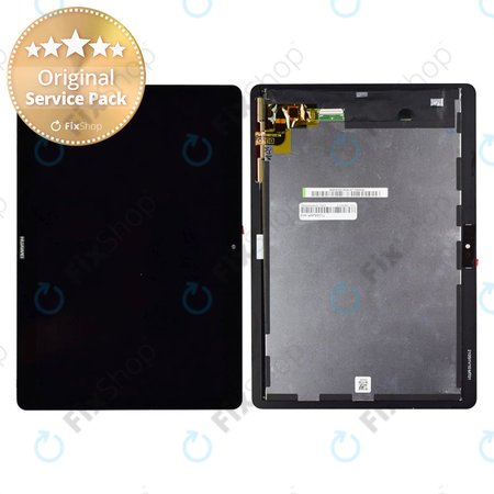 Huawei MediaPad T3 10 - LCD Displej + Dotykové Sklo + Rám (Luxurious Gold) - 02351JFB, 02351SYD Genuine Service Pack