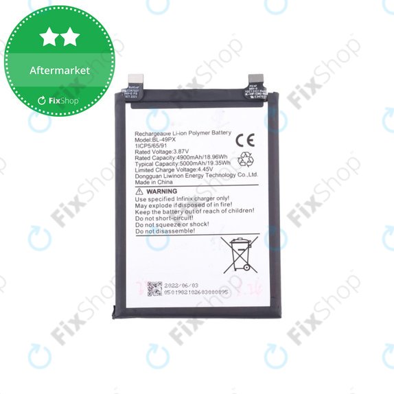 Infinix Note 30 Pro, 30 VIP X6710 - Baterie BL-49PX 5000mAh