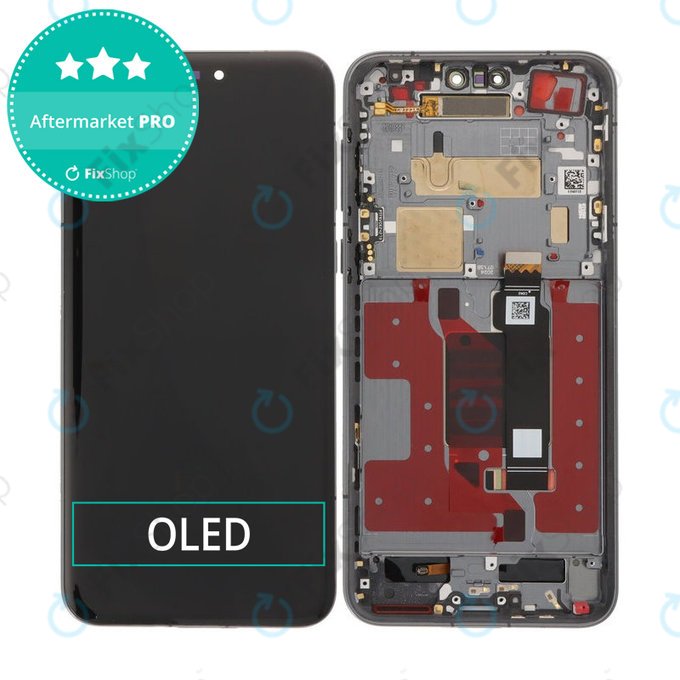 Honor Magic7 Pro - LCD Displej + Dotykové Sklo + Rám (Midnight Black) OLED