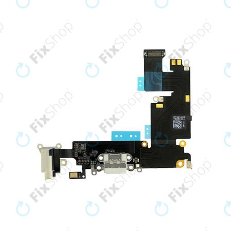 Apple iPhone 6 Plus - Nabíjecí Konektor + Jack Konektor + Mikrofon + Flex Kabel (White)
