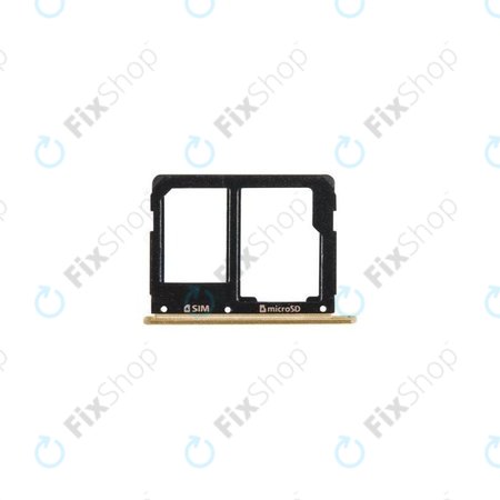 Samsung Galaxy A3 A310F (2016), A5 A510F - SIM/SD Slot (Gold) - GH98-38665A Genuine Service Pack
