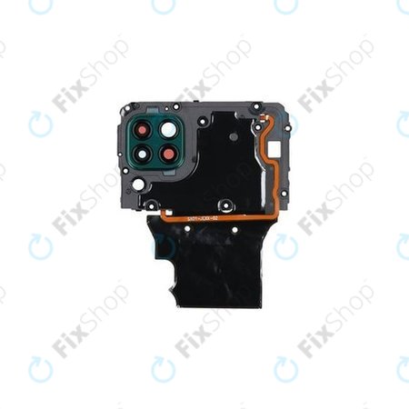 Huawei P40 Lite - Krytka Základní Desky + Sklíčko Zadní Kamery + NFC (Crush Green) - 02353MVC