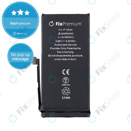 Apple iPhone 13 Mini - Baterie JCID 2406mAh