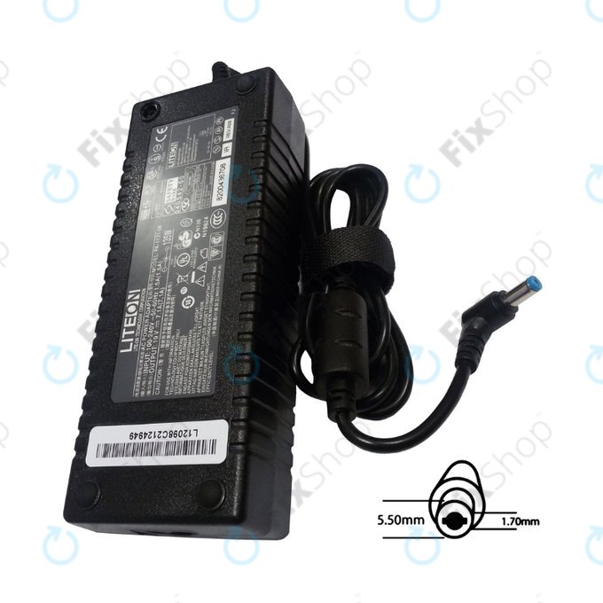 Nabíjecí adaptér pro Acer, 77011164, 135W, 19V, Černá, Genuine Service Pack