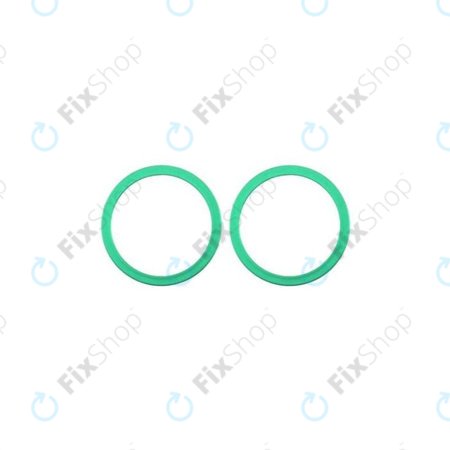 Apple iPhone 11, 12, 12 Mini - Rám Sklíčka Zadní Kamery (Green) - 2ks