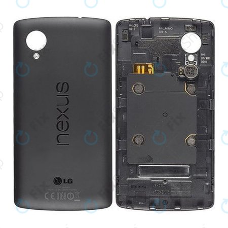 LG Nexus 5 D821 - Bateriový Kryt (Black)