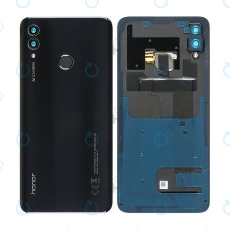 Huawei Honor 10 Lite - Bateriový Kryt + Senzor Otisku (Midnight Black) - 02352HAE Genuine Service Pack
