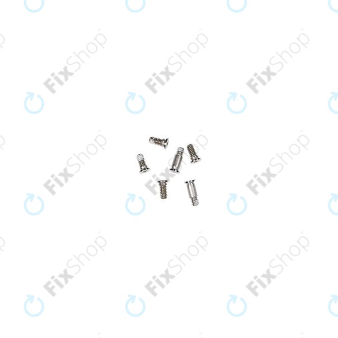 Apple MacBook Pro 13" Retina A1708, 15" Retina A1707 (Late 2016 - Mid 2017) - Set Spodních Šroubů (Silver)