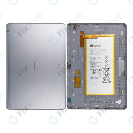 Huawei MediaPad T3 10.0 AGS-W09 - Bateriový Kryt + Baterie (Šedá) - 02351TBS