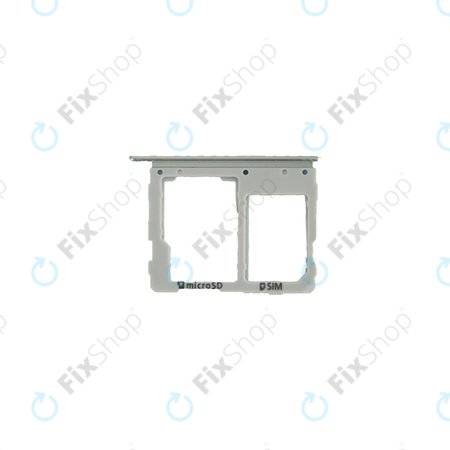 Samsung Galaxy Tab S3 T820, T825 - SIM + SD Slot (Silver) - GH98-41378B Genuine Service Pack