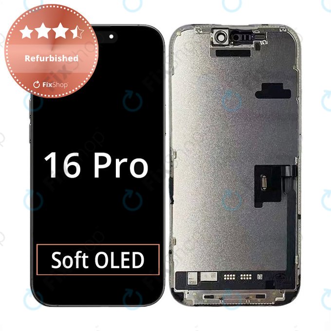Apple iPhone 16 Pro - LCD Displej + Dotykové Sklo + Rám Refurbished