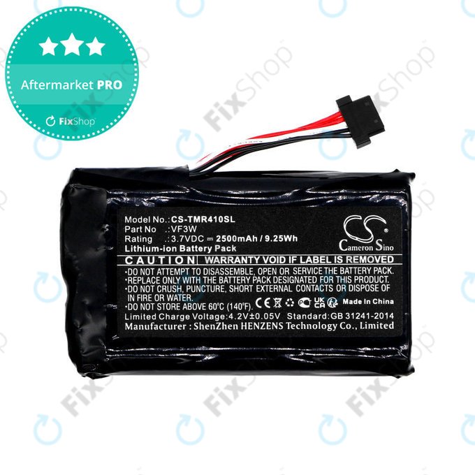 Baterie pro TomTom Rider, Great Rides, 2500mAh, Li-Ion, 3.7V, VF3W, HQ