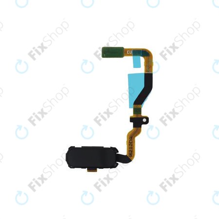 Samsung Galaxy S7 G930F - Tlačítko Domů + Flex Cable (Black) - GH96-09789A Genuine Service Pack