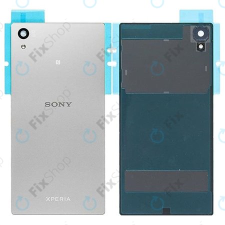 Sony Xperia Z5 E6653 - Bateriový Kryt bez NFC Antény (Silver) - 1295-1376 Genuine Service Pack
