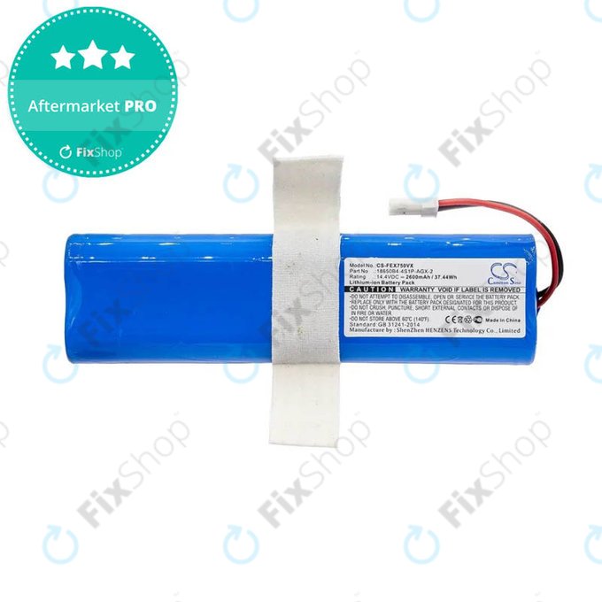 Zaco V3, V40, V5s Pro, V5x, Silvercrest SSWR A1, SSWR B1, SSR 3000 A1x - Baterie 18650B4-4S1P-AGX-2 Li-Ion 14.4V 2600mAh HQ