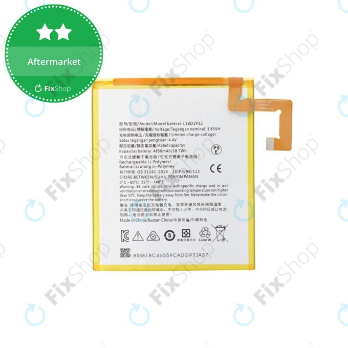 Lenovo Tab M10 TB-X605, TB-X306 ,TB-X505 - Baterie L18D1P32 4850mAh