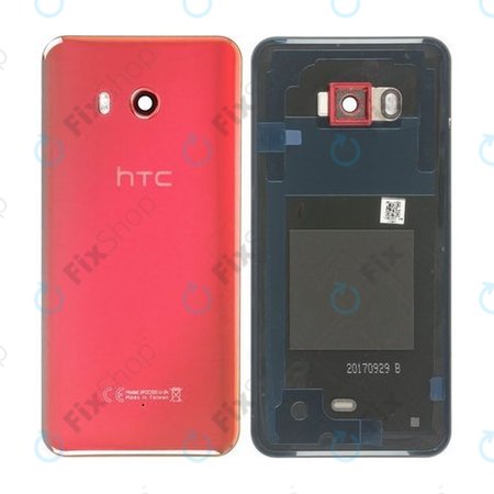 HTC U11 - Bateriový Kryt (Červená) - 74H03337-25M