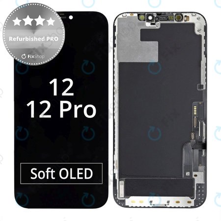 Apple iPhone 12, 12 Pro - LCD Displej + Dotykové Sklo + Rám Refurbished PRO