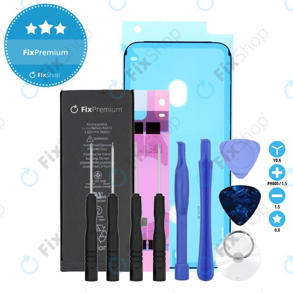 Baterie pro iPhone 8, 1821mAh, Lepka (Adhesive), Nářadí, FixPremium