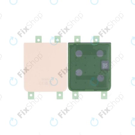 Samsung Galaxy Z Flip 4 F721B - Bateriový Kryt B/G (Pink Gold) - GH82-29654C, GH82-29298C Genuine Service Pack