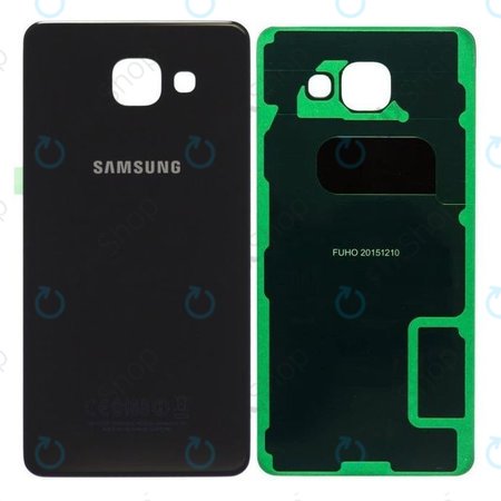 Samsung Galaxy A5 A510F (2016) - Bateriový Kryt (Black) - GH82-11020B Genuine Service Pack