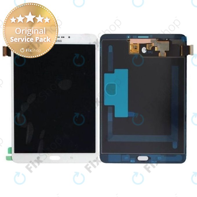 Samsung Galaxy Tab S2 8.0 LTE T715 - LCD Displej + Dotykové Sklo (White) - GH97-17679B Genuine Service Pack
