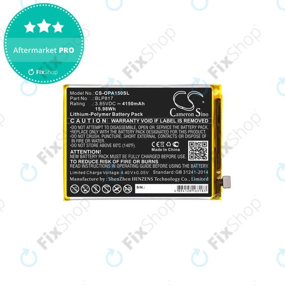 Oppo A15 CPH2185 - Baterie BLP817 4150mAh HQ