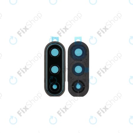 OnePlus Nord CE 5G - Rám Sklíčka Zadní Kamery (Blue Void) - 1071101097 Genuine Service Pack